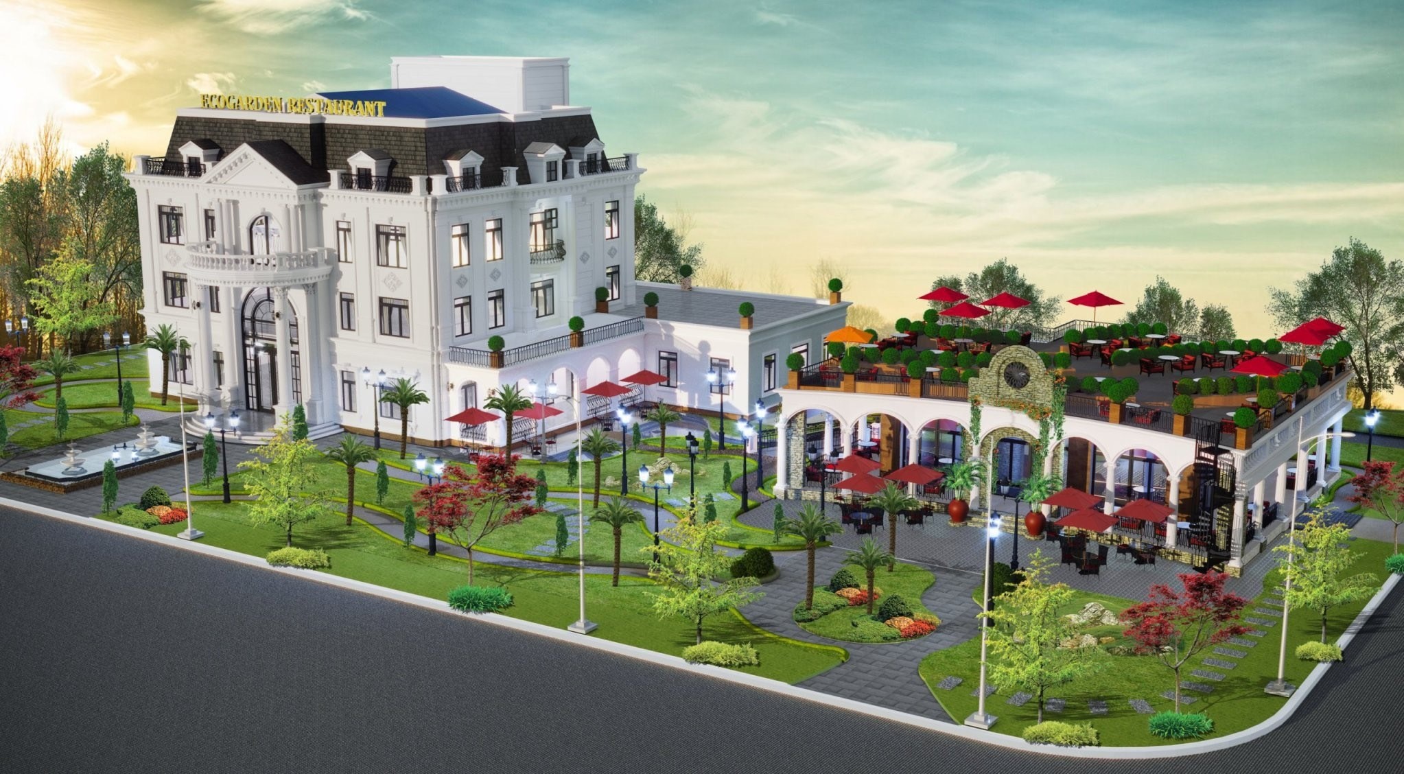 Trung tâm dịch vụ Nhà hàng Ecogarden